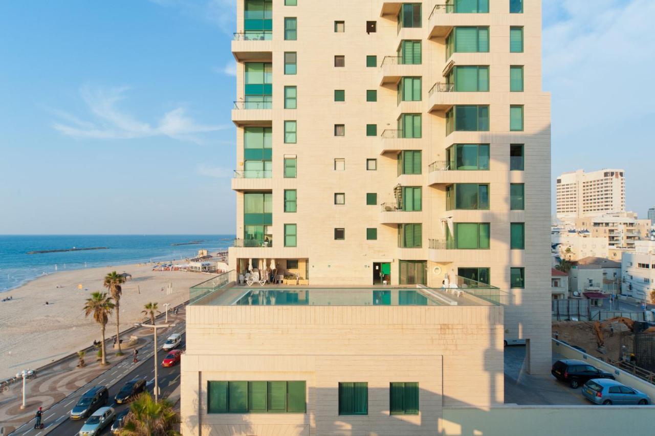 Chic 3Br Apt W Sauna & Parking On The Beach By Sea N' Rent Tel Aviv-Jaffa Exterior foto